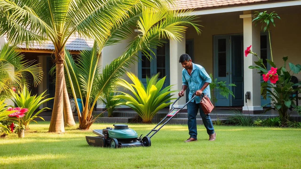 Verified gardener maintaining a home garden in Chennai